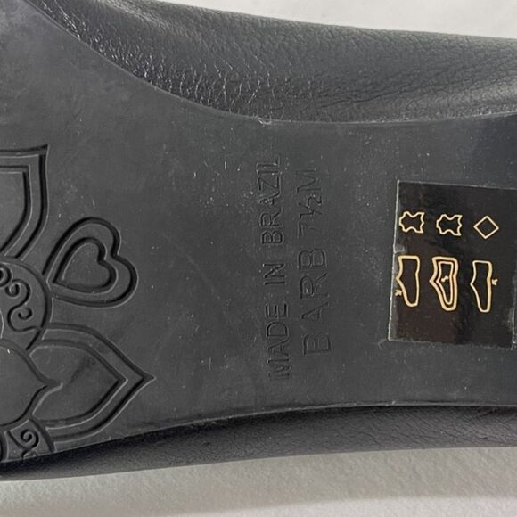 Brighton 7.5 Women's "Barb" Leather Flats - Picture 6 of 7